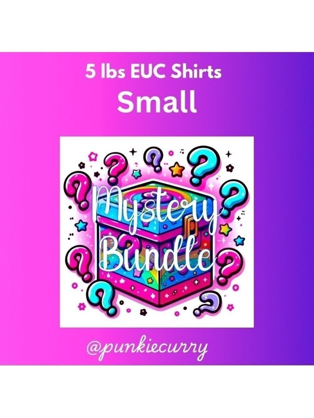 Mystery Box 5lbs - EUC Shirts - Small